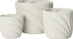 Intratuin bloempot Julot wit D 13 H 11 cm
