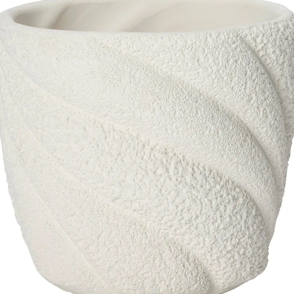 Intratuin bloempot Julot wit D 13 H 11 cm
