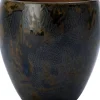 Intratuin bloempot Juna bruin / blauw D 27 H 27 cm
