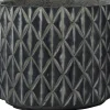 Intratuin bloempot Kaj zwart D 32 H 26 cm