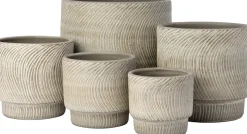 Intratuin bloempot Katya bruin D 16 H 14 cm