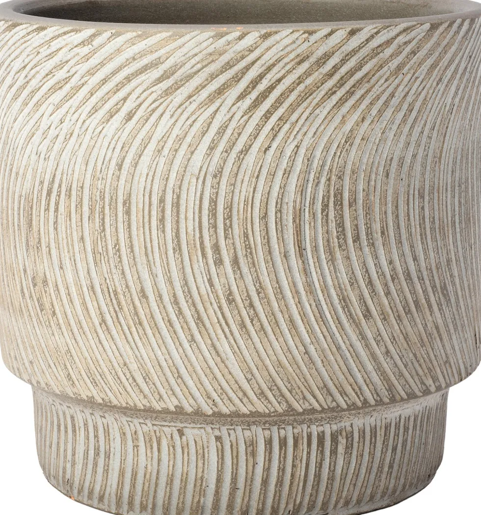 Intratuin bloempot Katya bruin D 19 H 17 cm