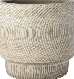 Intratuin bloempot Katya bruin D 26 H 24 cm