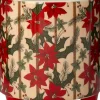 Intratuin bloempot Kerstster op poten wit / rood D 7,3 H 7,7 cm