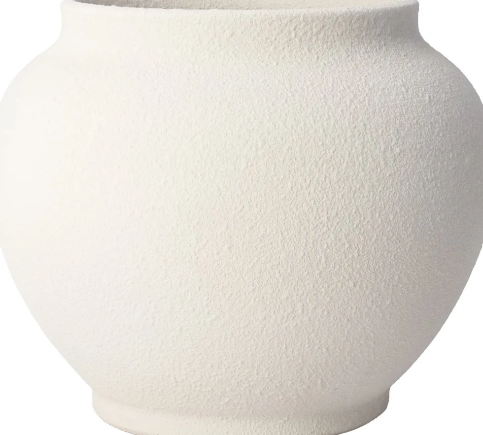 Intratuin bloempot Kiara wit D 48 H 38 cm