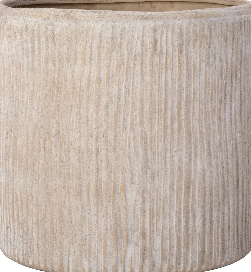 Intratuin bloempot Kova taupe D 25 H 24 cm
