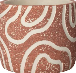 Intratuin bloempot Kyo terracotta D 14,5 H 13 cm