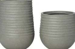Intratuin bloempot Lars grijs D 53 H 49 cm