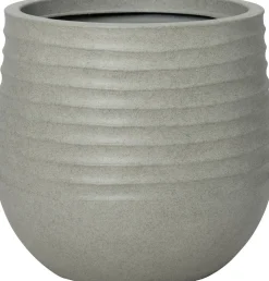 Intratuin bloempot Lars grijs D 30 H 28 cm