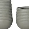 Intratuin bloempot Lars grijs D 40 H 37 cm