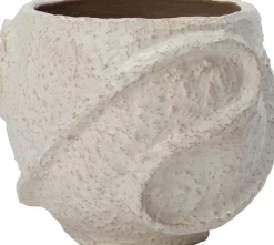 Intratuin bloempot Leni wit D 14 H 11,5 cm