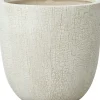 Intratuin bloempot Lex beige D 35 H 34 cm