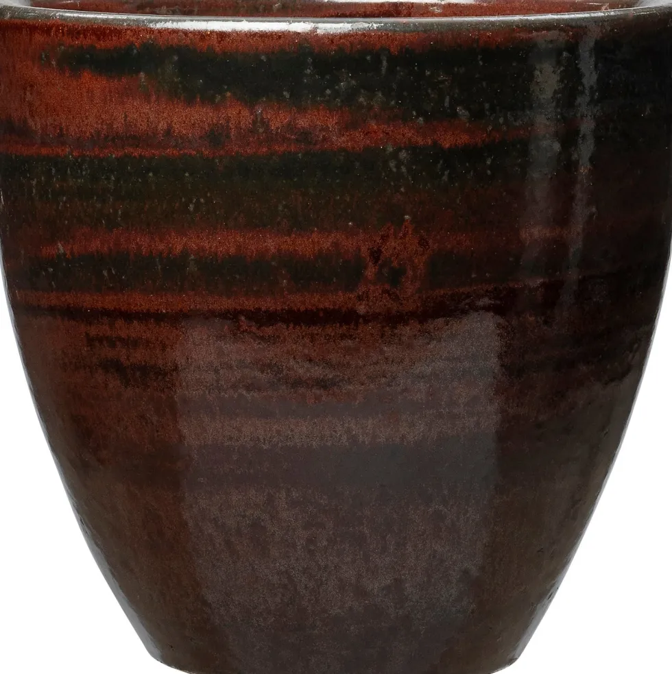 Intratuin bloempot Lieke bruin D 36 H 31 cm