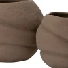 Intratuin bloempot Lilo bruin D 18 H 16 cm