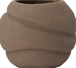 Intratuin bloempot Lilo bruin D 18 H 16 cm