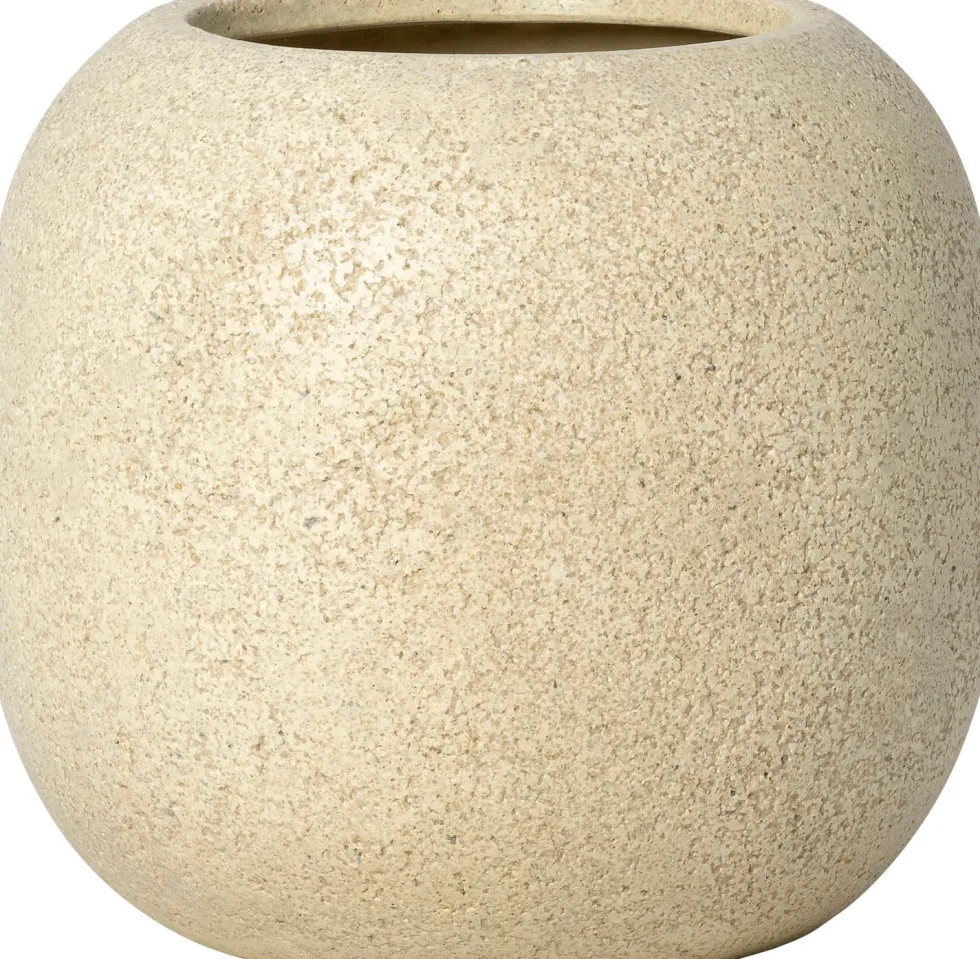 Intratuin bloempot Linda beige D 34 H 30 cm