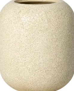Intratuin bloempot Linda beige D 34 H 38 cm