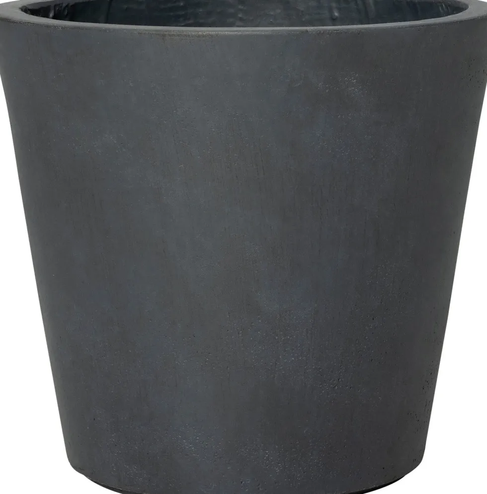 Intratuin bloempot Liv donkergrijs D 27 H 24 cm