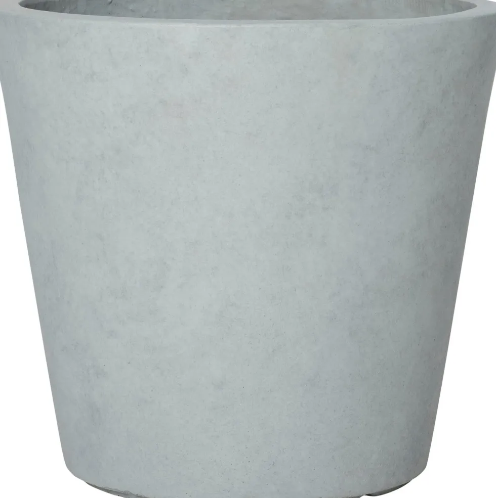 Intratuin bloempot Liv lichtgrijs D 34 H 32 cm