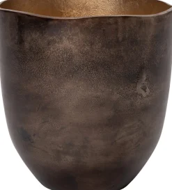 Intratuin bloempot Lize koper / blauw D 16 H 16 cm