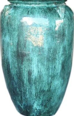 Intratuin bloempot Loes groen D 72 H 106 cm