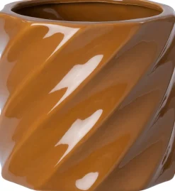 Intratuin bloempot Loren bruin D 8 H 7,5 cm