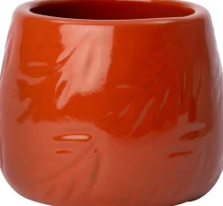 Intratuin bloempot Lot oranje D 8 H 6 cm