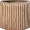 Intratuin bloempot Louva beige D 9 H 8 cm