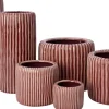 Intratuin bloempot Louva terracotta D 9 H 8 cm
