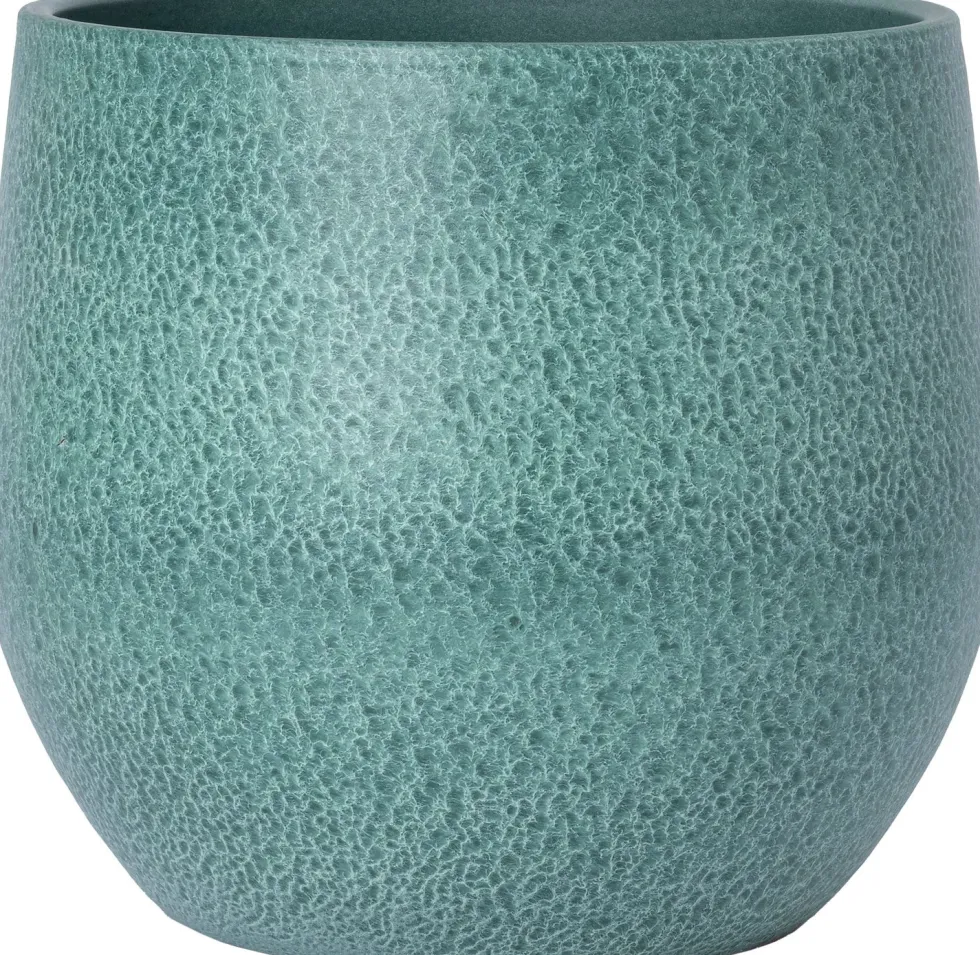Intratuin bloempot Luke blauw D 19 H 17 cm