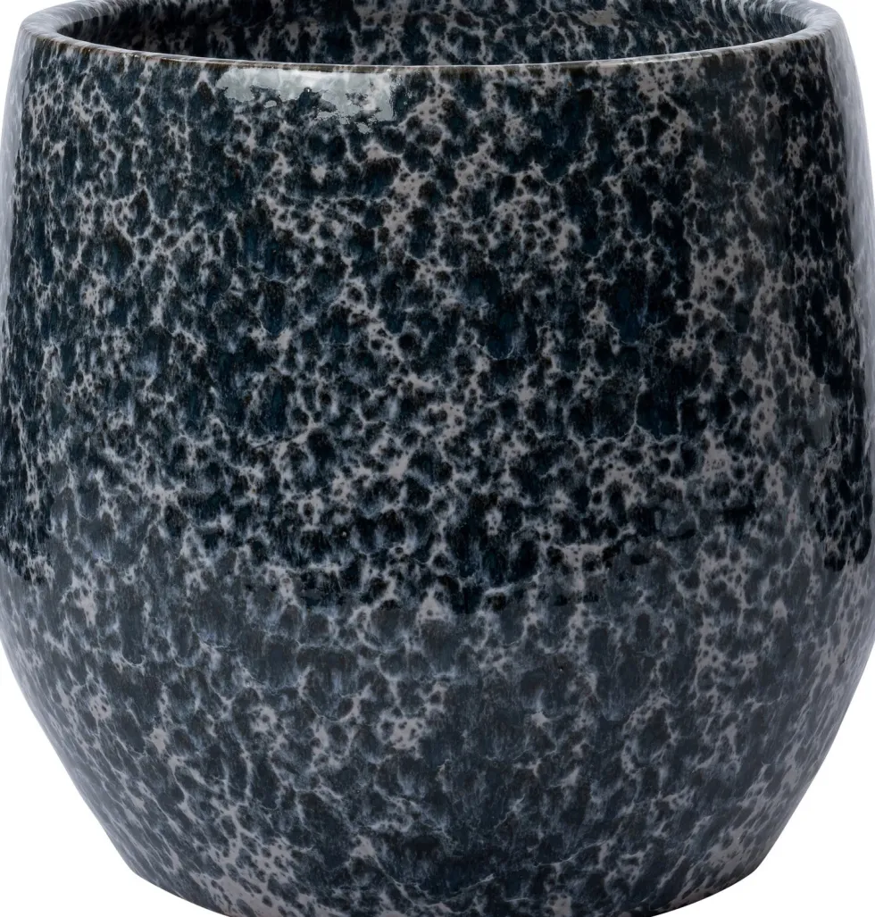 Intratuin bloempot Lulu blauw D 16 H 14 cm