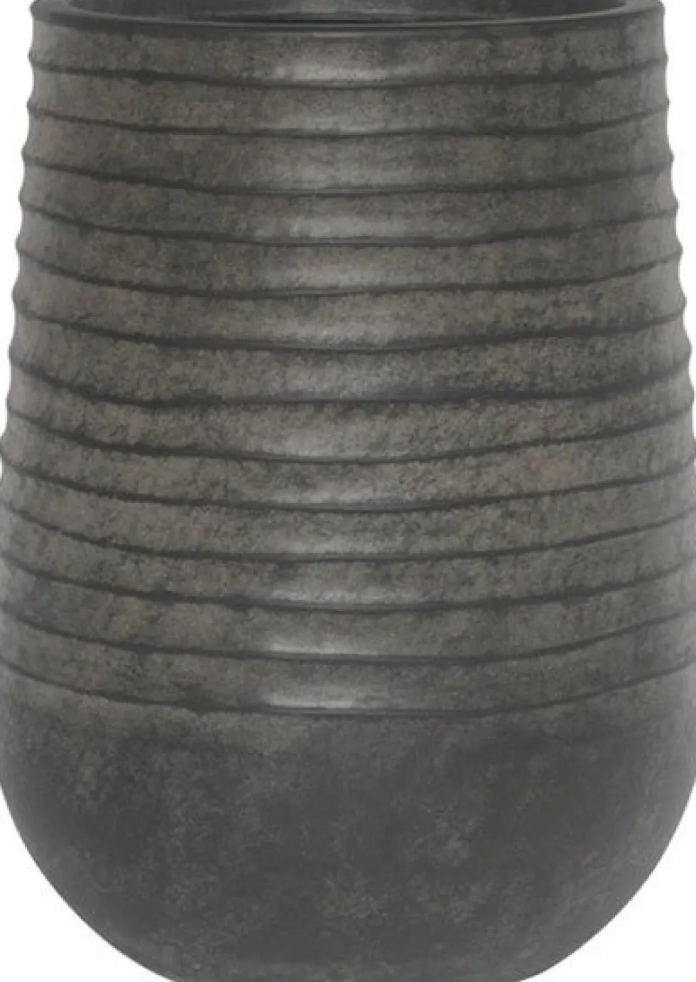 Intratuin bloempot Luuk antraciet D 39 H 51 cm