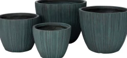 Intratuin bloempot Maas blauw D 36 H 30 cm