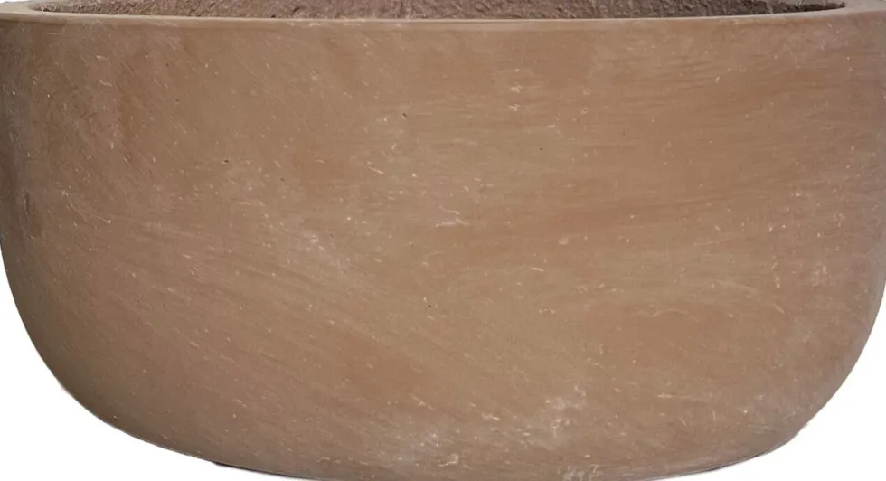 Intratuin bloempot Maas terracotta D 28 H 13 cm