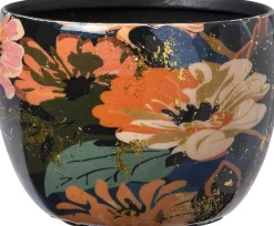 Intratuin bloempot Mabi zwart D 6 H 5 cm
