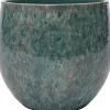 Intratuin bloempot Madeleine groen D 24 H 26 cm