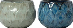 Intratuin bloempot Mae blauw D 26,5 H 19,5 cm