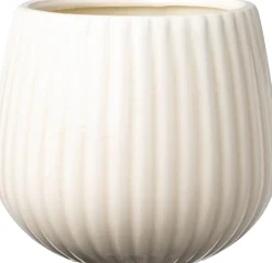 Intratuin bloempot Maela wit D 18 H 15,5 cm
