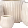 Intratuin bloempot Maela wit D 20 H 17,5 cm