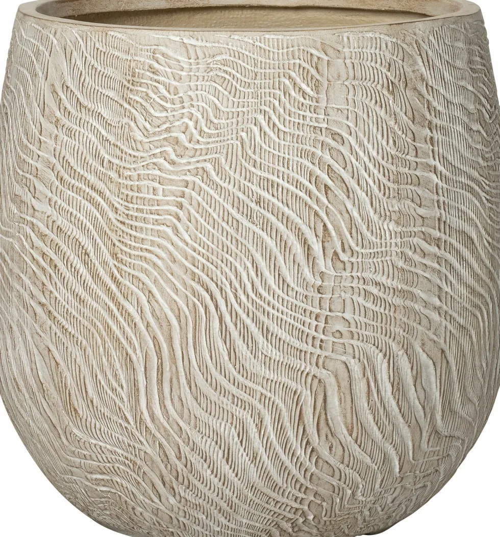 Intratuin bloempot Mandy bruin D 43 H 43 cm