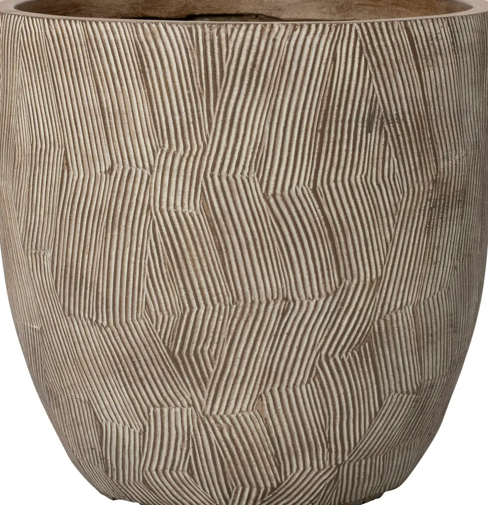 Intratuin bloempot Mani bruin D 44 H 43,5 cm