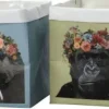 Intratuin bloempot Manu gorilla groen 18 x 18 x 20 cm