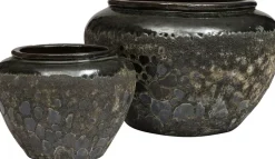 Intratuin bloempot Mario groen D 37 H 32 cm
