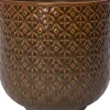 Intratuin bloempot Mariya bruin D 12 H 11 cm