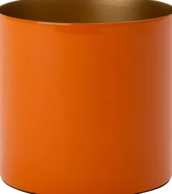 Intratuin bloempot Marley oranje D 15 H 15 cm