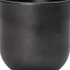 Intratuin bloempot Marlon zwart D 19 H 17 cm