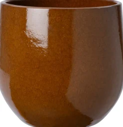 Intratuin bloempot Maura bruin D 16 H 14 cm