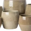 Intratuin bloempot Maure beige D 18 H 16 cm
