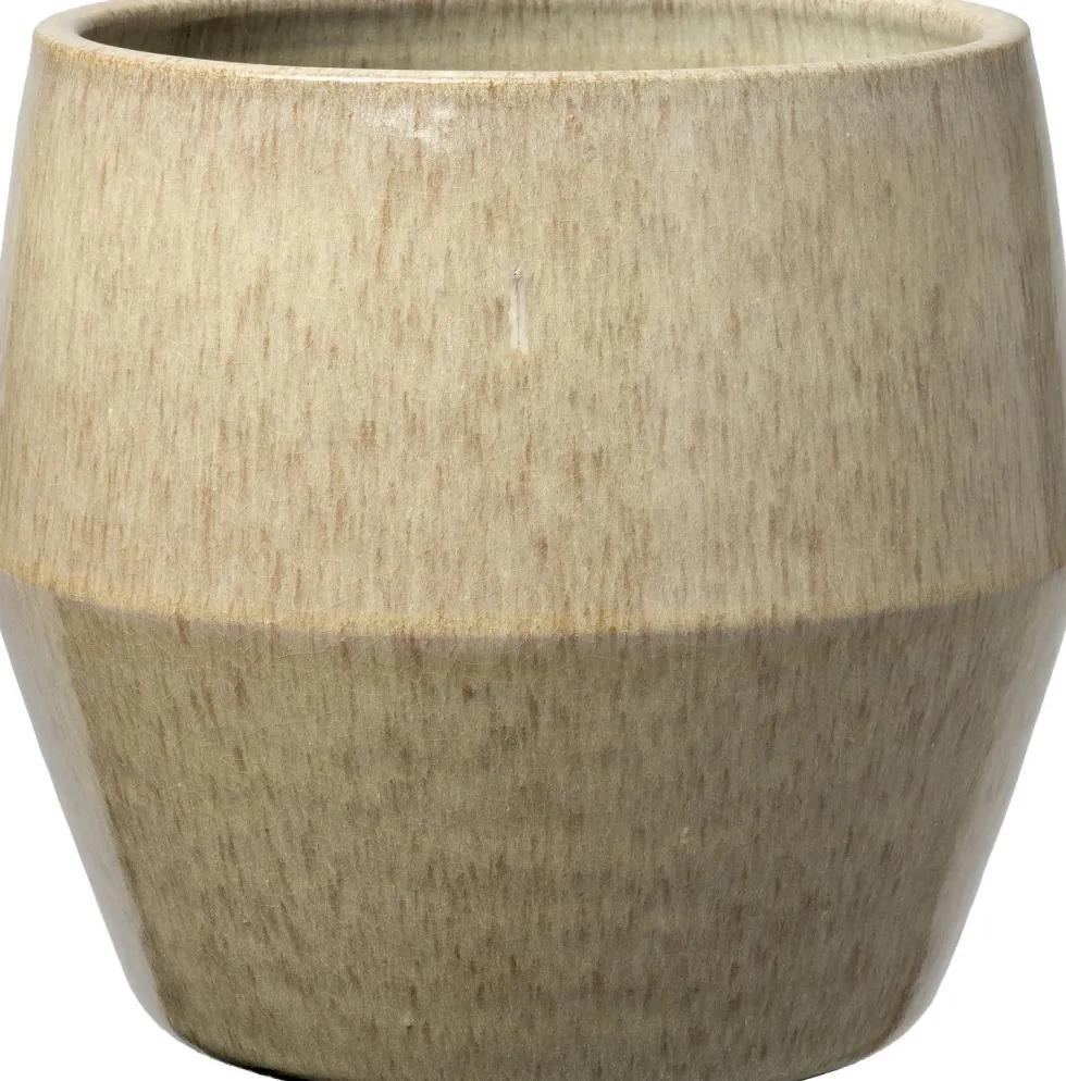 Intratuin bloempot Maure beige D 29 H 27 cm