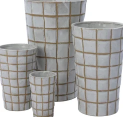 Intratuin bloempot Max wit D 14 H 22 cm